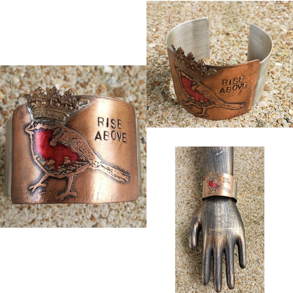 Jewelry - Rise Above Bohemian Gypsy Artisan Cuff